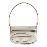 Metallic Crossbody Tas voor Vrouwen Diesel , Gray , Dames