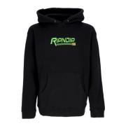 Zwarte hoodie met trekkoord capuchon Ripndip , Black , Heren