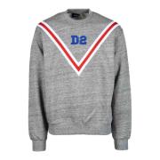 Katoenen sweatshirt Dsquared2 , Gray , Heren