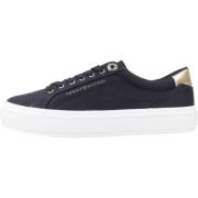 Canvas Sneakers voor modebewuste vrouwen Tommy Hilfiger , Black , Dame...