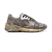 Dad-Star Sneakers met Vetersluiting Golden Goose , Black , Dames