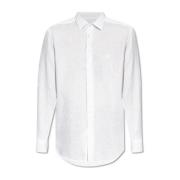 Linnen overhemd Etro , White , Heren