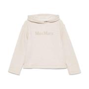 Beige Sweatshirt Pure Sweater Elegance Max Mara , Beige , Dames