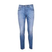 Klassieke jeans met 98% katoen Don The Fuller , Blue , Heren