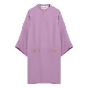 Korte Damesjurk Valentino Garavani , Purple , Dames