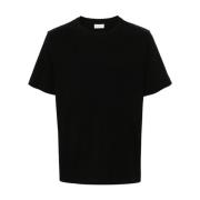 Zwarte Hertz T-shirt Dries Van Noten , Black , Heren