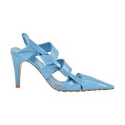 Lichtblauwe Schoenen voor Vrouwen Bottega Veneta , Blue , Dames