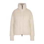 Witte Donsjas Bergstijl Moncler , White , Dames