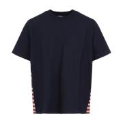 Abyss Multistripes T-Shirt Bottega Veneta , Blue , Heren