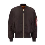 Militaire Ma-1 Vluchtjas Alpha Industries , Brown , Heren