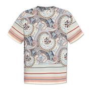 Gestreept T-shirt Etro , Multicolor , Heren