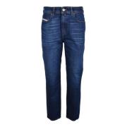 Straight Jeans Diesel , Blue , Dames