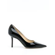 Zwarte puntige neus stiletto hakken schoenen Jimmy Choo , Black , Dame...