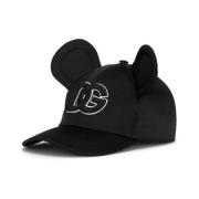 Mickey Mouse Baseball Cap Dolce & Gabbana , Black , Unisex