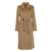 BCollag Kamelenwollen Jas Max Mara , Brown , Dames