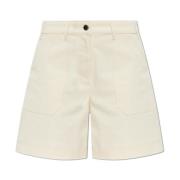 Shorts met zakken Moncler , Beige , Dames