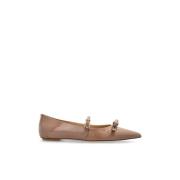 Patent ballerina's Felicity Stuart Weitzman , Beige , Dames