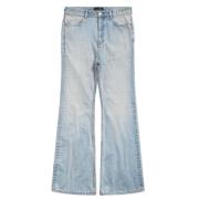 Lichtblauwe Wijde Pijp Jeans Balenciaga , Blue , Dames