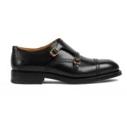 Monk schoenen met decoratieve stiksels Gucci , Black , Heren