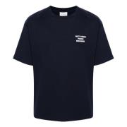 Blauwe T-shirts en Polos Drole de Monsieur , Blue , Heren