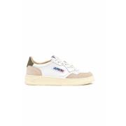 Medalist Witte Leren Sneakers Autry , Multicolor , Heren