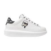 Sneakers kapri nft mirror studs kl62529m white lthr Karl Lagerfeld , W...