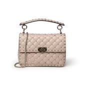 Stijlvolle Tassen Collectie Valentino Garavani , Beige , Dames