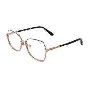 Zwarte Metalen Vierkante Optische Frames Guess , Black , Dames