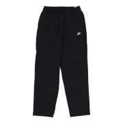 Gebreide Club Open-Hem Katoenen Broek Nike , Black , Heren