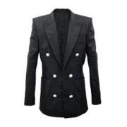 Zwarte Stijlvolle Jassen Balmain , Black , Heren