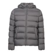 Verstelbare capuchon winter donsjas Herno , Gray , Heren