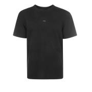 Zwart T-shirt met Appliqué Logo Dsquared2 , Black , Heren