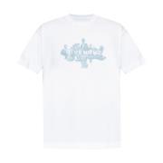 Witte T-shirts en Polos Givenchy , White , Heren