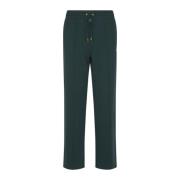 Groene Geborduurde Jogger Broek Casablanca , Green , Heren