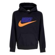 Zwarte Futura Hoodie met Zak Nike , Black , Heren