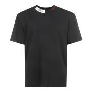 Zwart T-shirt met logo versieringen Dsquared2 , Black , Heren