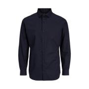 Zwart Slim Fit Overhemd Essentials Jack & Jones , Blue , Heren