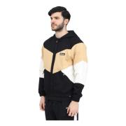 Tricolor Chevron Rits Hoodie Ellesse , Multicolor , Heren