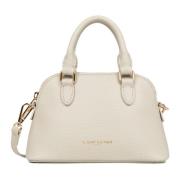 Ritssluiting Halve Maan Tas Ivoor Lancaster , Beige , Dames