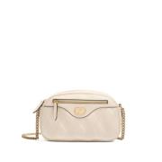 Beige Schoudertas Elegante Stijl Valentino Garavani , Beige , Dames