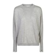 Grijze Sweater Dameskleding Brunello Cucinelli , Gray , Dames