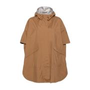 Mantle Jacket Herno , Brown , Dames