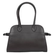 Donkerbruine Satchel Handtas voor Vrouwen gemaakt van Premium Italiaan...