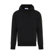 Katoenen sweatshirt in zwart Stone Island , Black , Heren