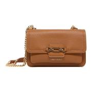 Moderne Crossbody Tas voor dagelijks gebruik Carlo Colucci , Brown , D...