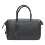 Zwarte Satchel Handtas voor vrouwen gemaakt van Premium Italiaans Echt...