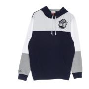 Georgetown Hoyas Hoodie Navy/Wit Mitchell & Ness , Multicolor , Heren