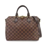 Pre-owned Canvas louis-vuitton-bags Louis Vuitton Vintage , Brown , Da...