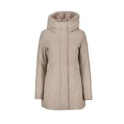 Cfwwou0724Frut0001Lit Jas Woolrich , Beige , Dames