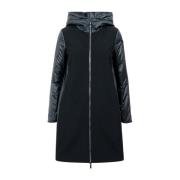 Sportieve-chique parka met maximaal comfort RRD , Black , Dames